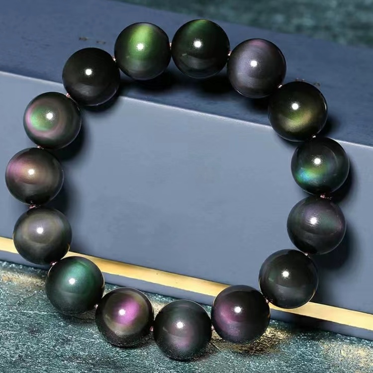 an amage of Obsidian Crystal Bracelet