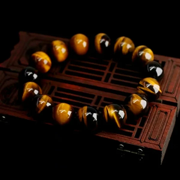 an amage of Gold Tiger Eye FengShui Bracelet