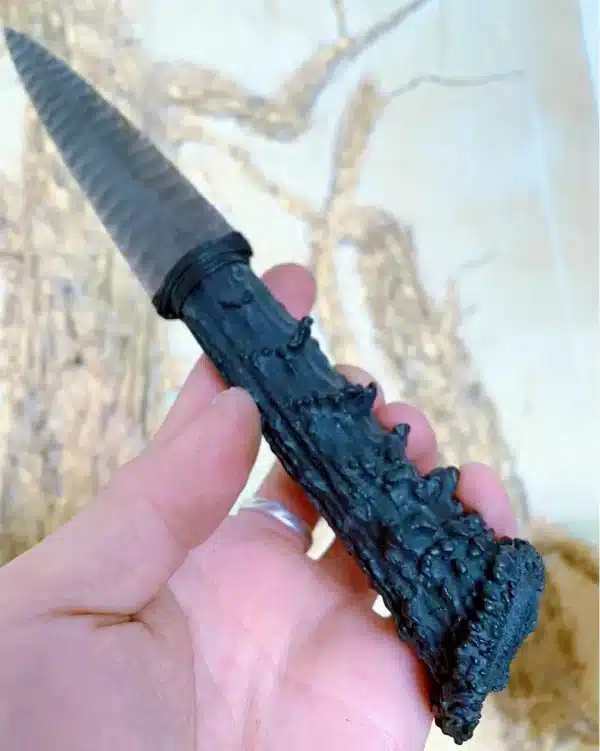 Silver Obsidian Knife Artwork-Fight evil and Bring Energy - Image 8